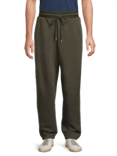 Helmut Lang Men's Curve Combed Cotton Jogger Sweatpants