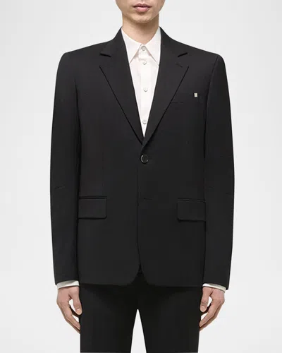Helmut Lang Curve Classic Blazer In Black