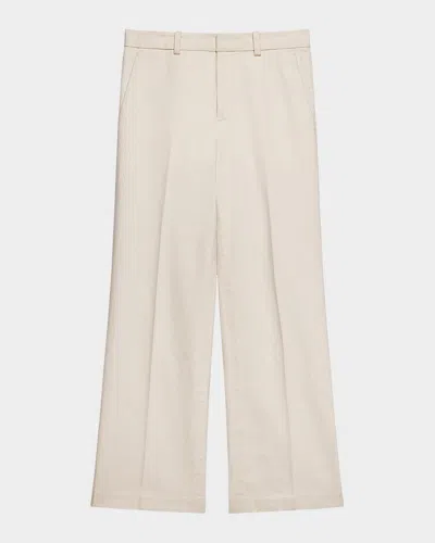 Helmut Lang Men's Denim Car Trousers In Neutral