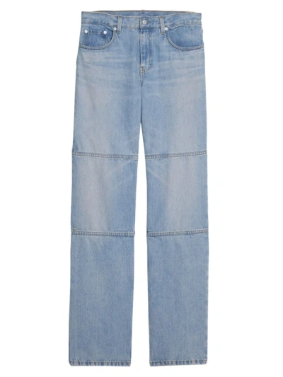 Helmut Lang Carpenter Straight Jeans In Light Indigo