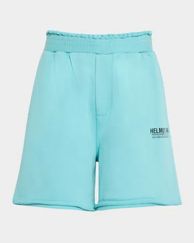 Helmut Lang Men's Distressed Terry Shorts