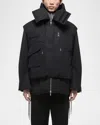 Helmut Lang Arctic 3-in-1 Down Parka In Black