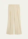 Helmut Lang Pressed-crease Straight Trousers In Summer Sand