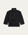 Helmut Lang Dissected Field Jacket In Black