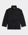 Helmut Lang Dissected Field Jacket In Black