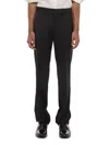 Helmut Lang Men's Flat Front Virgin Wool Pants In Black