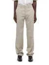 Helmut Lang Men's Straight-leg Crepe Suit Pants In Sand