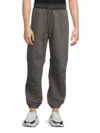 Helmut Lang Men's G Curve Jogger Pants In Black Sand