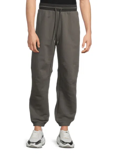 Helmut Lang Men's G Curve Jogger Pants In Black Sand