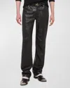 Helmut Lang Hole-punched Worker Pants In Black