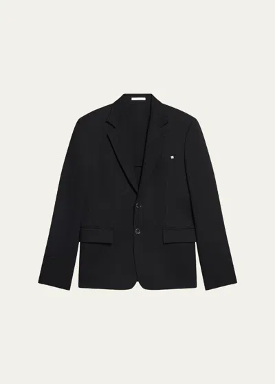 Helmut Lang Curve Classic Blazer In Black