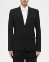 Helmut Lang Curve Classic Blazer In Black