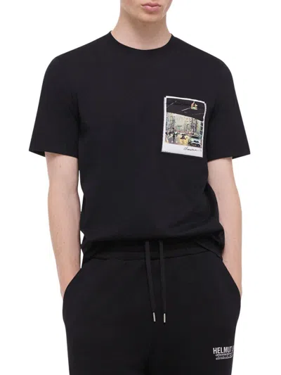HELMUT LANG MEN'S K-POSTCARD CHINATOWN T-SHIRT