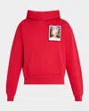 Helmut Lang Postcard Hoodie In Brdx