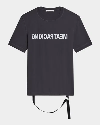 HELMUT LANG MEN'S MEATPACKING COTTON T-SHIRT