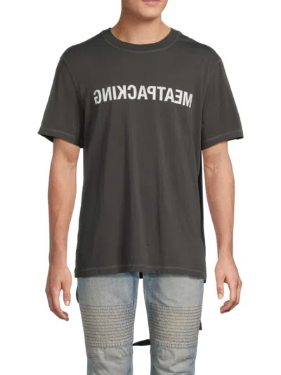 Helmut Lang Men's Meatpacking Cotton T-shirt In Black