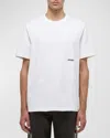 Helmut Lang Men's Metal Tag T-shirt In White