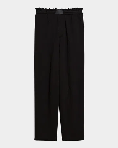 Helmut Lang Men's Minimal Pull-on Sweatpants In Black