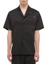 Helmut Lang Modest Jacquard Shirt In Black