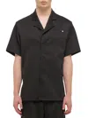 Helmut Lang Modest Jacquard Shirt In Black