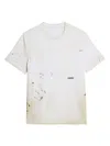 HELMUT LANG MEN'S PAINTED COTTON T-SHIRT