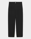 Helmut Lang Men's Pleated Loose Fit Zoot Pans