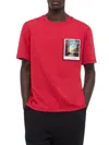 Helmut Lang Men's River Postcard T-shirt In Red