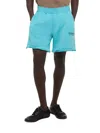 Helmut Lang Postcard Short In Blue