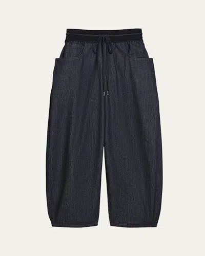 Helmut Lang Men's Raw Denim Cocoon Jeans In Raw Indgo