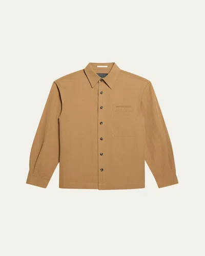 Helmut Lang Sailor Overshirt In Trench