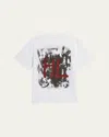Helmut Lang Men's Scribble Hl-logo Crewneck T-shirt In Whbk