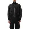 Helmut Lang Seatbelt Bomber Jacket In Black