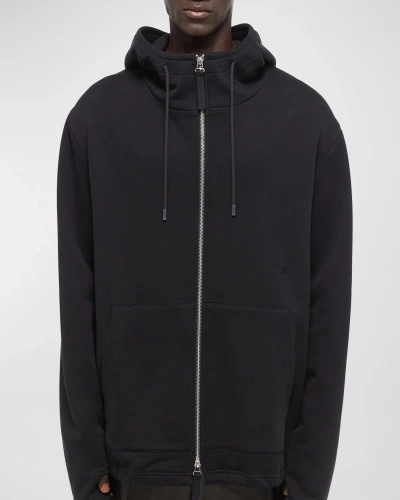 Helmut Lang Full Zip Hoodie In Black