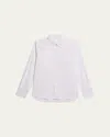 Helmut Lang Men's Solid Sport Shirt In White