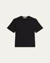 Helmut Lang Men's Sport Mesh-panel Crewneck T-shirt In Blk