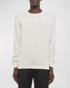 Helmut Lang Men's Wool & Silk-blend Crewneck Sweater In Ivory