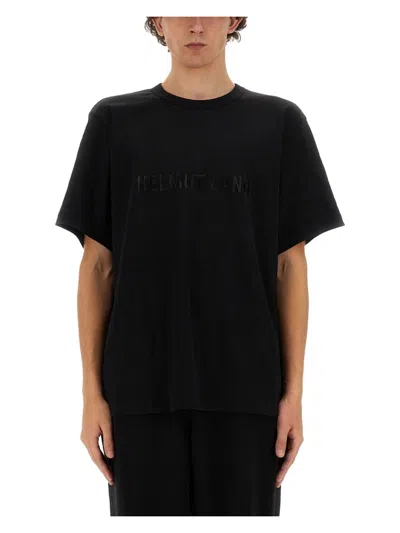 HELMUT LANG MEN'S T-SHIRT WITH LOGO