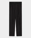 Helmut Lang Men's Cotton Relaxed-fit Joggers In Black