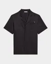 Helmut Lang Modest Jacquard Shirt In Black