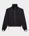 Helmut Lang Men's Wool Full-zip Bomber Jacket In Blk