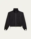 Helmut Lang Men's Wool Full-zip Bomber Jacket In Blk