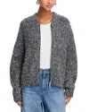 Helmut Lang Merida Wool Blend Cardigan In Blue