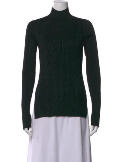 Pre-owned Helmut Lang Merino Wool Sweater In Green