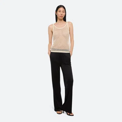 Helmut Lang Mesh Seatbelt Tank In Neutral