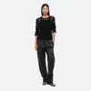 Helmut Lang Mesh Seatbelt Top In Black