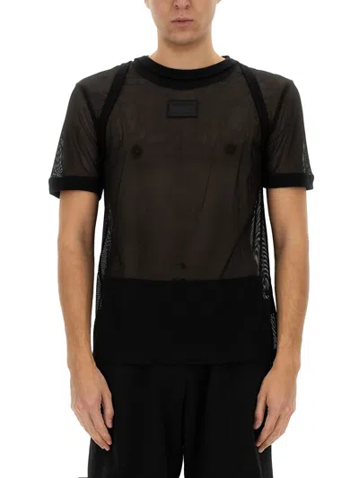 HELMUT LANG MESH T-SHIRT