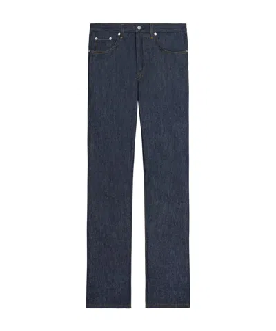 Helmut Lang Mid Rise Slim Jeans In Black