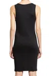 Helmut Lang Double-layered Tank Top In Black