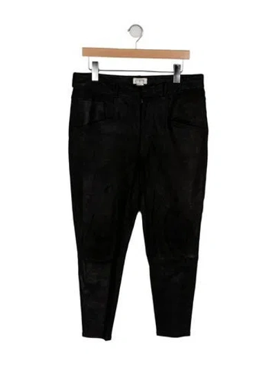 Pre-owned Helmut Lang Mid-rise Skinny Leg Jeans In Black