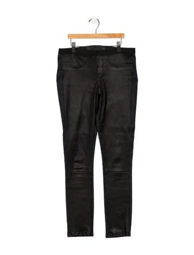 Pre-owned Helmut Lang Mid-rise Skinny Leg Jeans In Black